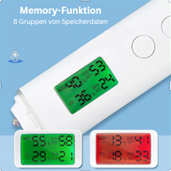 Facial Skin Tester | Moisture, Oil Content, Skin Age and Elasticity Skin Analyzer