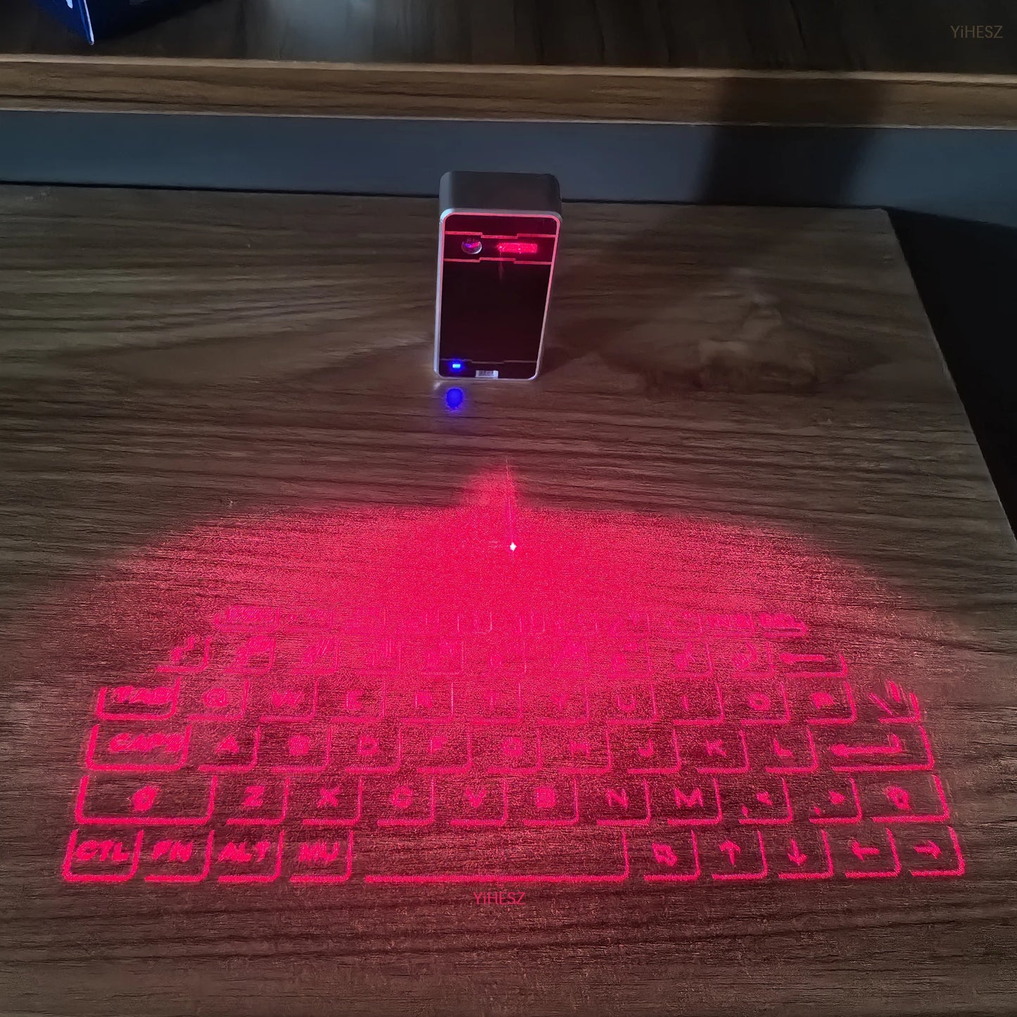 Tragbare und kabellose Laser Tastatur mit Mausfunktion